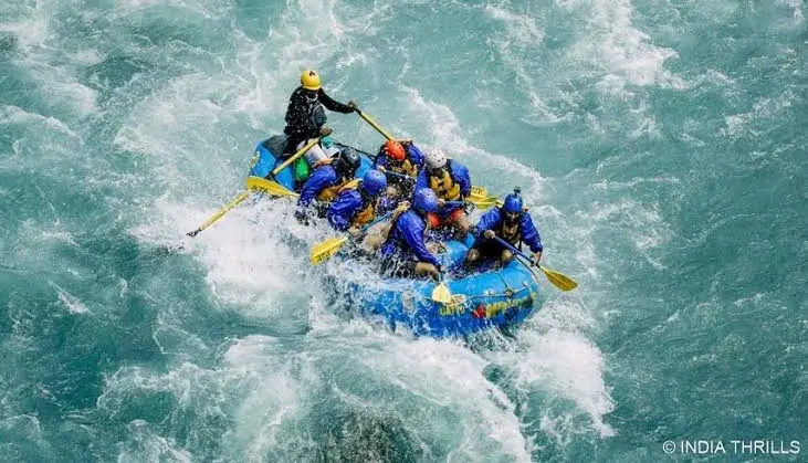 Rafting on the Beas